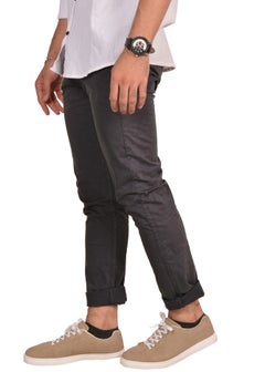 Casual Solid Chino Pant Dark Grey - v1603798177/N41318170V_2