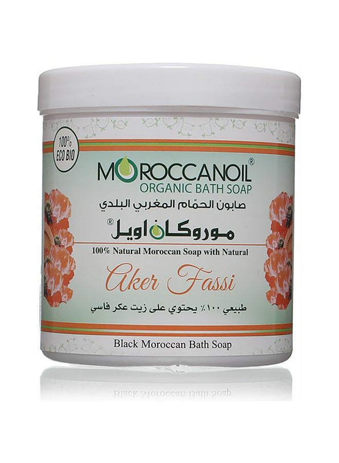 Moroccan Oil Organic Bath Soap With Aker Fassi 250grams