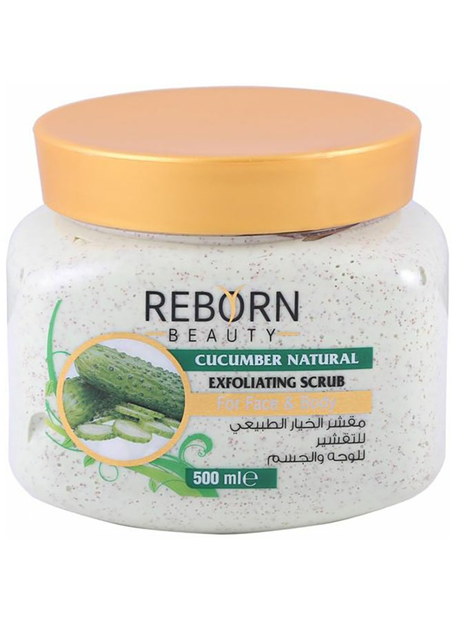Reborn Beauty Cucumber Natural Exfoliating Scrub 500ml 