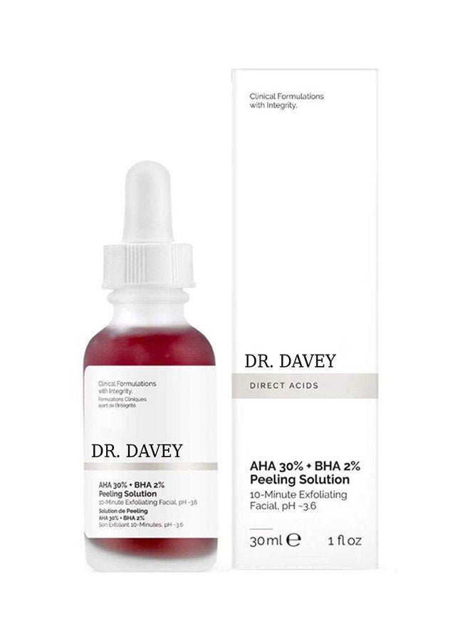 DR. DAVEY - Peeling Solution AHA And BHA 30ml - Image 1