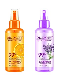 DR. DAVEY vitamin C soothing gel mist & lavender soothing gel mist 180ml 