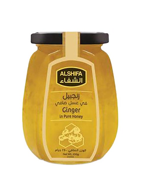 Honey With Ginger Slices 250grams