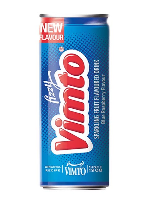 Sparkling Blue Raspberry Flavoured Drink Can 250ml