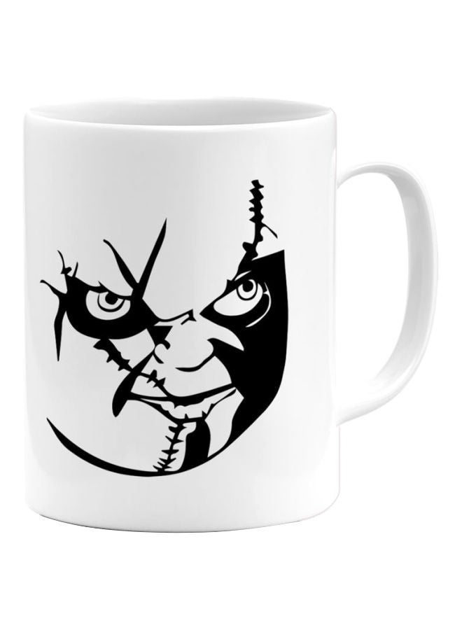LOUD UNIVERSE Ceramic Coffee Mug White/Black 