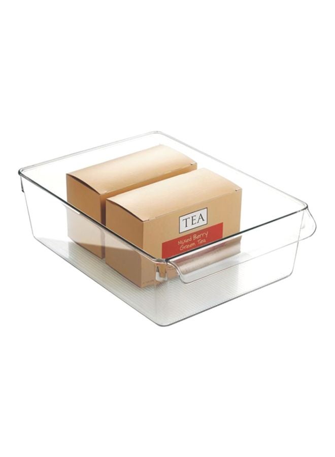 InterDesign Linus Pullz Clear 28.96x20.32x8.89cm  - Image 1