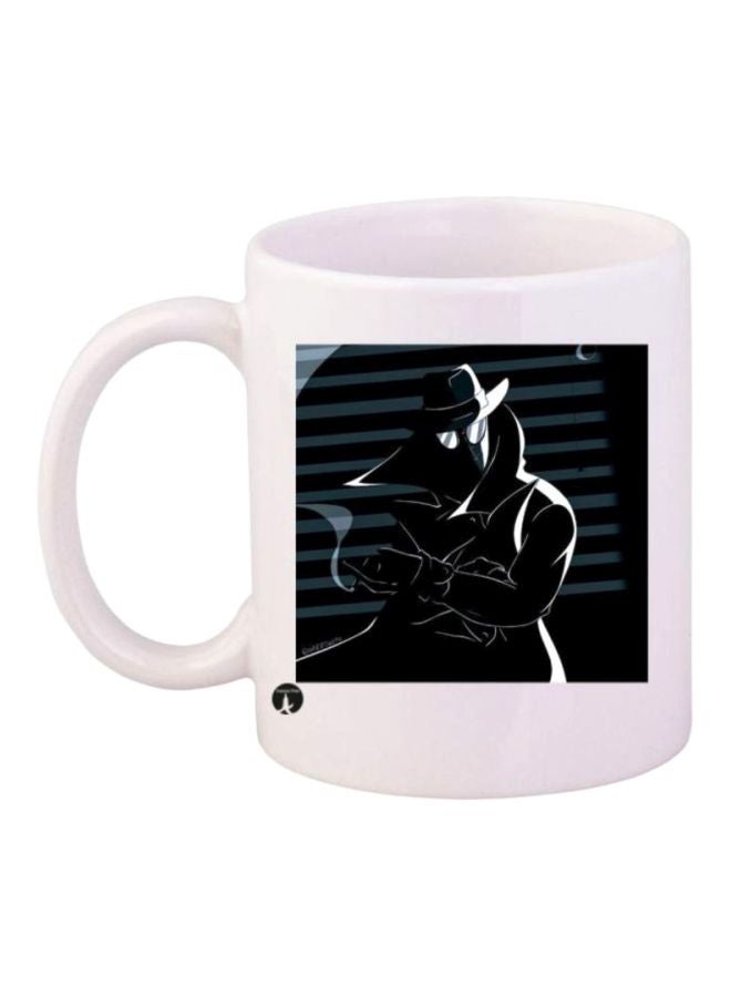 BP Spiderman Printed Coffee Mug White/Black