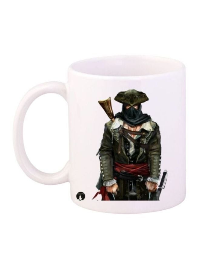 Assassin's Creed Video Game Printed Mug Brown/Beige