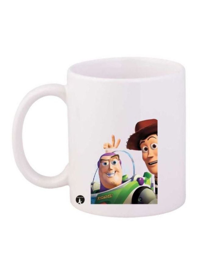 BP Toy Story Printed Mug Purple/Brown/White