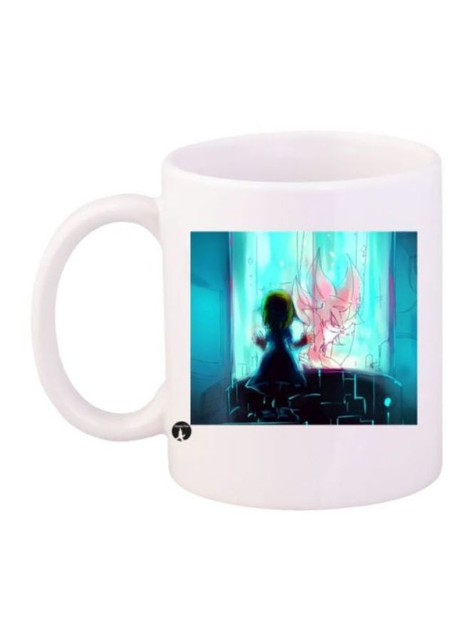 BP Game Sonic Character Printed Mug White/Blue/Pink