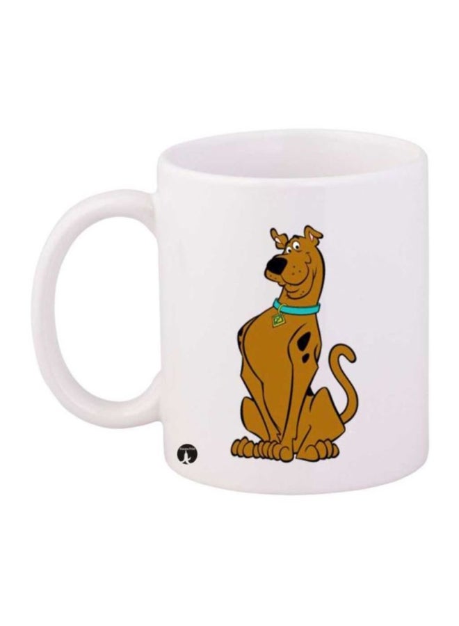 بي بي كوب مطبوع بصورة شخصية سكوبي دو أبيض/بني/أسود