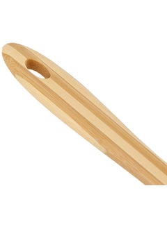 DELCASA Bamboo Slotted Spoon Beige/Brown  - Image 4