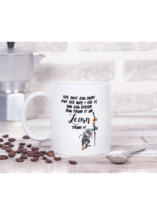 LOUD UNIVERSE Ceramic Coffee Mug Rafiki Quote Lion King  - Image 2