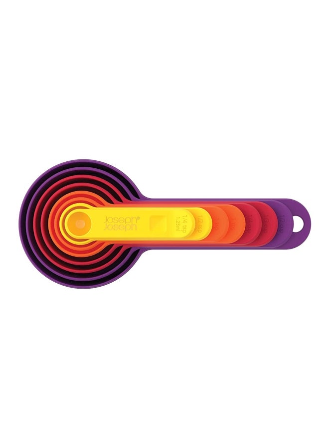 Joseph Joseph 8-Piece Nest Measuring Cup Set Blue/Red/Yellow Cup 1.25, Cup 2.5, Cup 5, Cup 15, Cup 60, Cup 85, Cup 125, Cup 250ml  - Image 5
