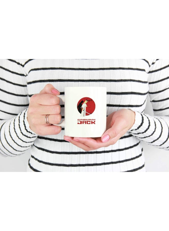 LOUD UNIVERSE Ceramic Coffee Mug White/Black/Red  - Image 2