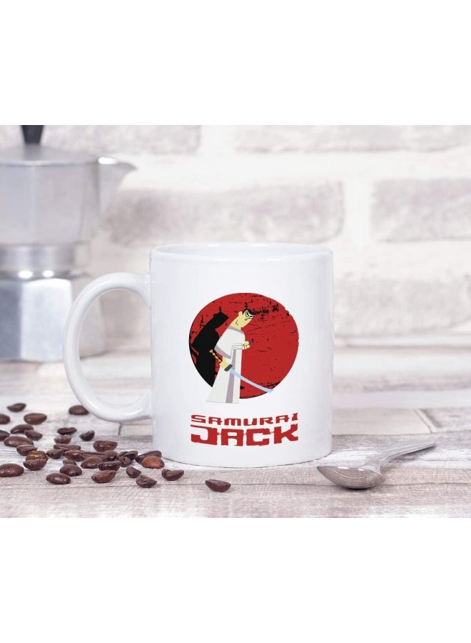 LOUD UNIVERSE Ceramic Coffee Mug White/Black/Red  - Image 3