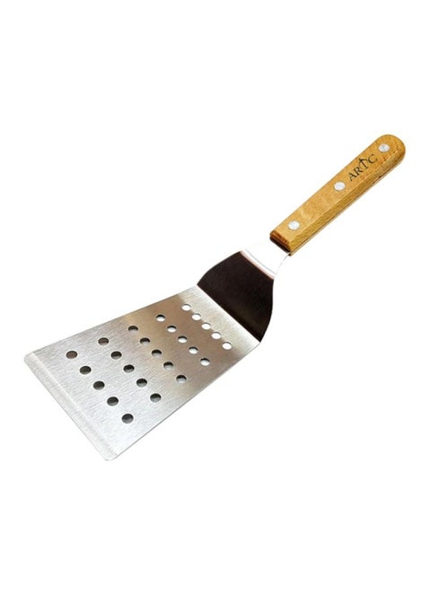 Burger Griddle Spatula Silver/Brown