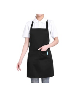 esonmus Polyester Kitchen Apron Black  - Image 4