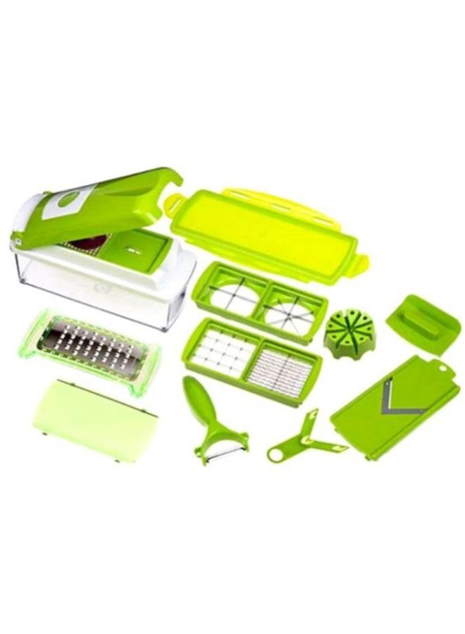 Multifunction Vegetable And Fruit Slicer Green/White - Image 1