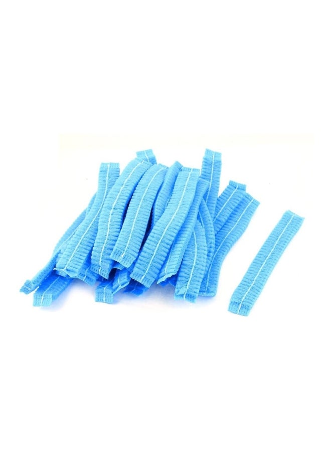 Hotpack - 100- Piece Bouffant-Hairnet Cap Set Blue - Image 1