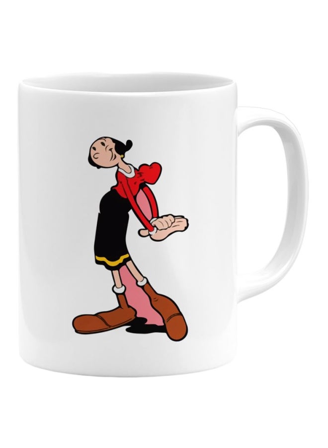 LOUD UNIVERSE Ceramic Coffee Mug White/Black/Pink  - Image 1