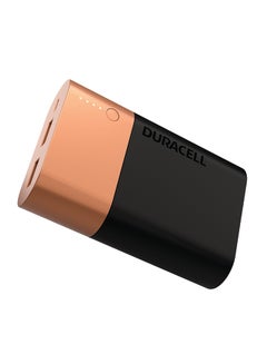 10050.0 mAh Powerbank 10050 mAh, Fast Charge External Battery Pack for Smartphones and USB-Powered Devices, Compatible with iPhone, Samsung Black/Rose Gold