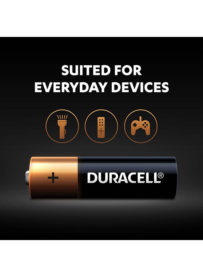 Duracell 8-Piece Superior Nylon Top Closure Type AA Alkaline Batteries Multicolour - Image 4