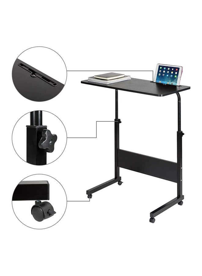 Generic - Adjustable Table Black 80x40cm - Image 1