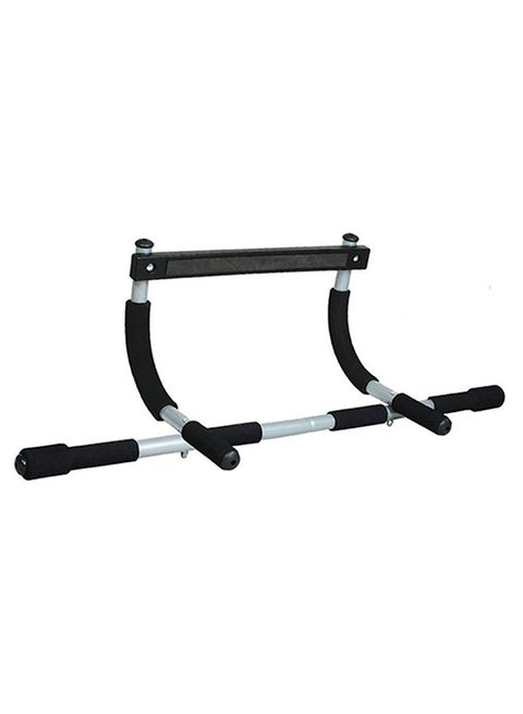2-Piece Pull Up Bar With Abdominal exercises wheel Set 100cm