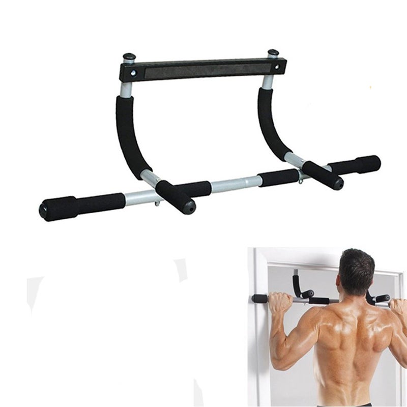 Kanteen Store - 2-Piece Pull Up Bar With Abdominal exercises wheel Set 100cm - Image 1