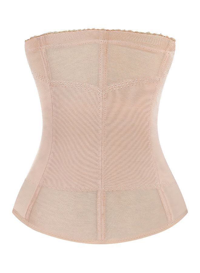 QiaoKai Embroidered Corset Beige  - Image 2