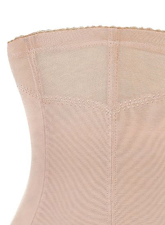 QiaoKai Embroidered Corset Beige  - Image 3
