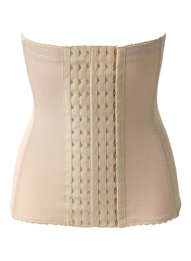 QiaoKai Solid Corset Beige - Image 1