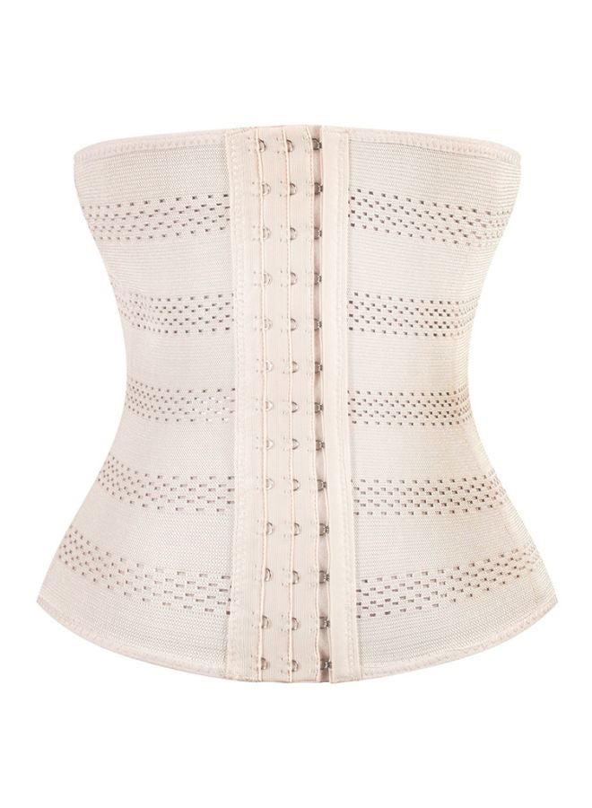 QiaoKai Embroidered Corset Cream  - Image 1