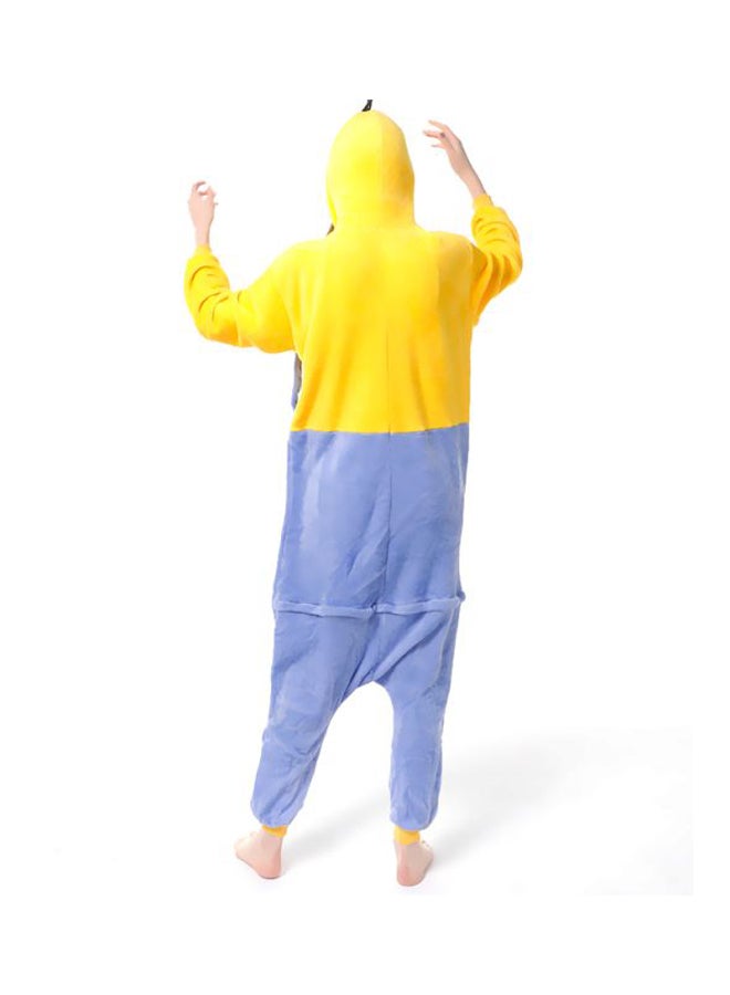 QiaoKai Minions Printed Onesie Blue/Yellow/White  - Image 2