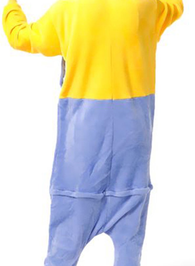 QiaoKai Minions Printed Onesie Blue/Yellow/White  - Image 3