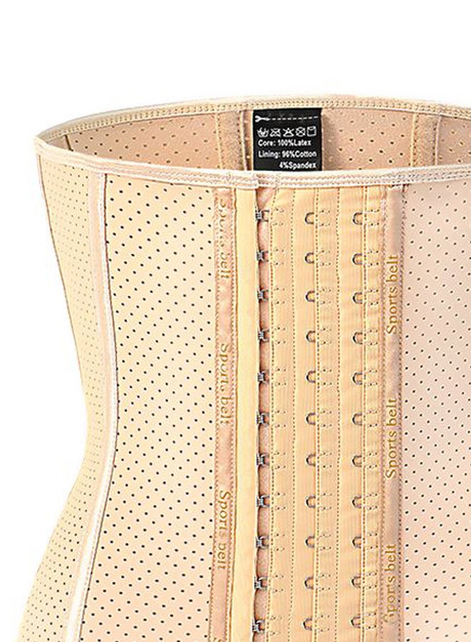 QiaoKai Slimming Underbust Corset Beige  - Image 2