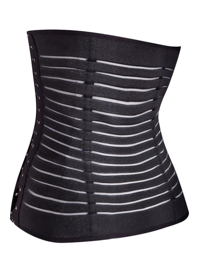 QiaoKai Slimming Underbust Corset Black  - Image 3