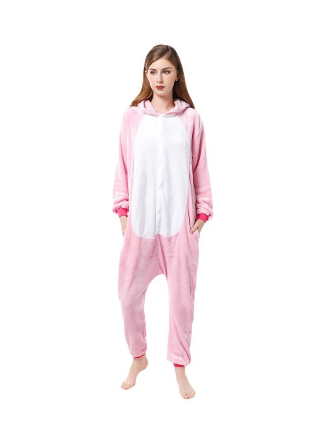 QiaoKai Unicorn Themed Onesie Pink/White/Yellow  - Image 1