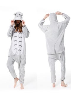 QiaoKai Cartoon Character Themed Onesie Grey/White/Black  - Image 5