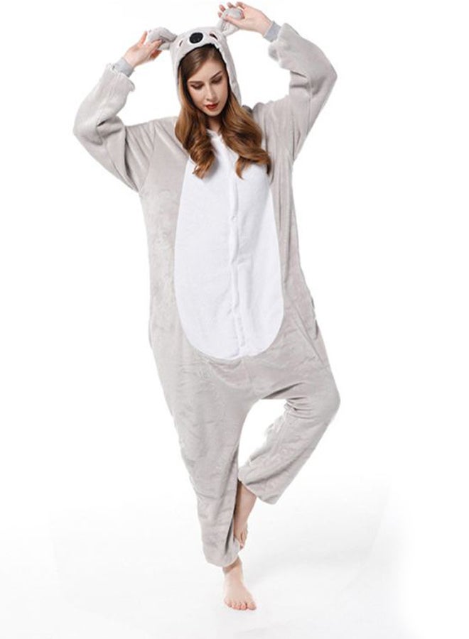 QiaoKai Koala Themed Onesie Grey/White  - Image 4