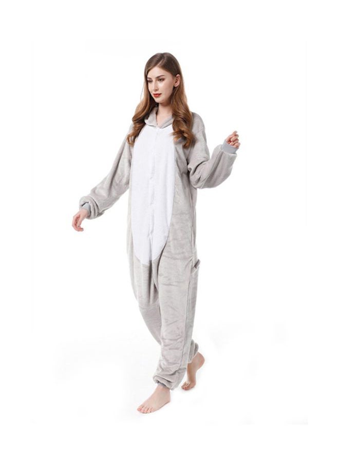 QiaoKai Koala Themed Onesie Grey/White  - Image 1
