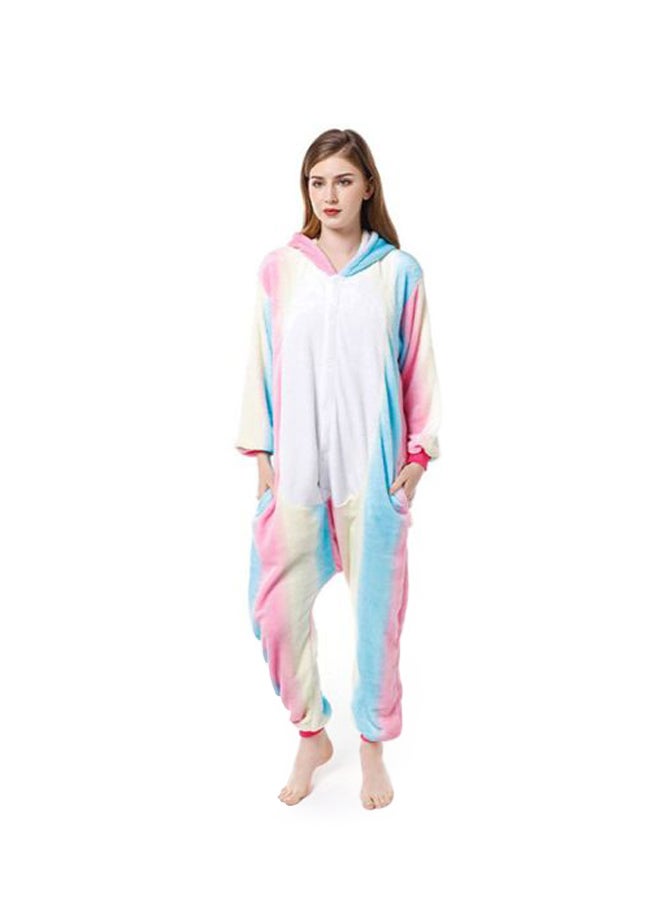 QiaoKai Unicorn Design Comfy Onesies White/Blue/Pink  - Image 1