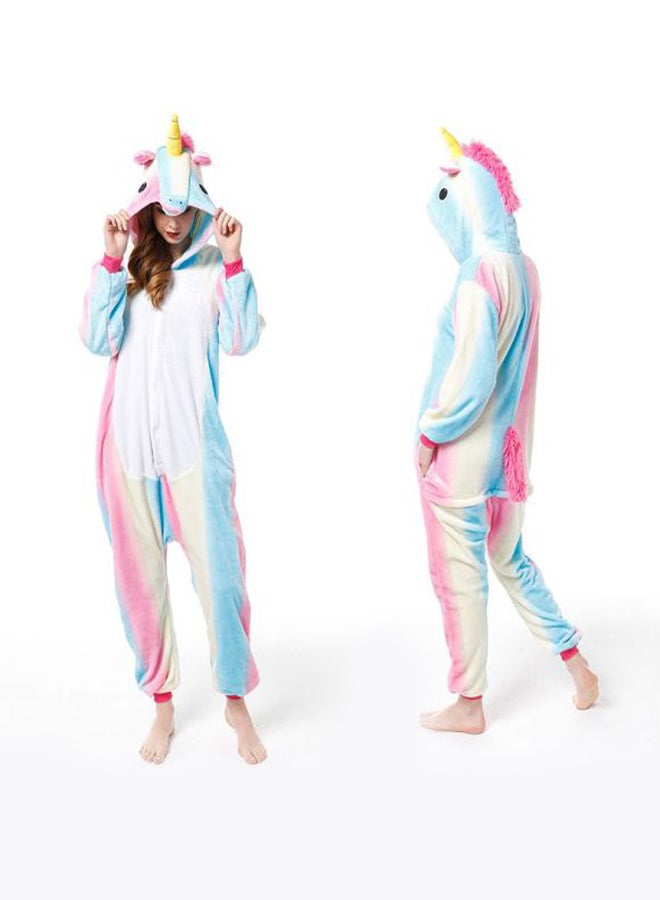 QiaoKai Unicorn Design Comfy Onesies White/Blue/Pink  - Image 4
