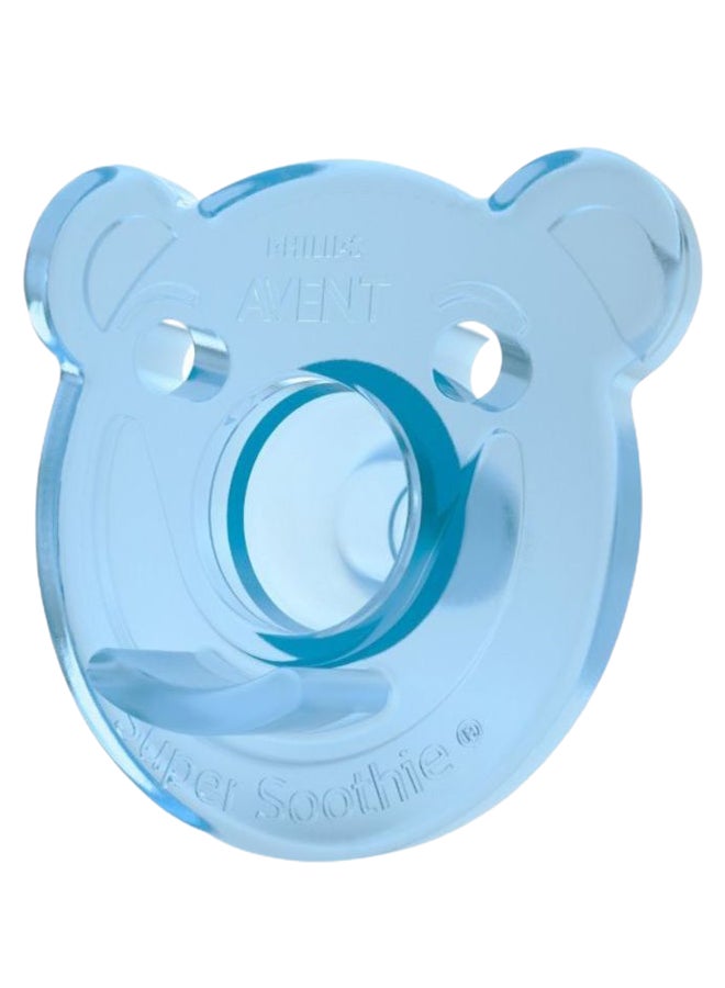 2-Piece Teething Pacifier - Blue/Green