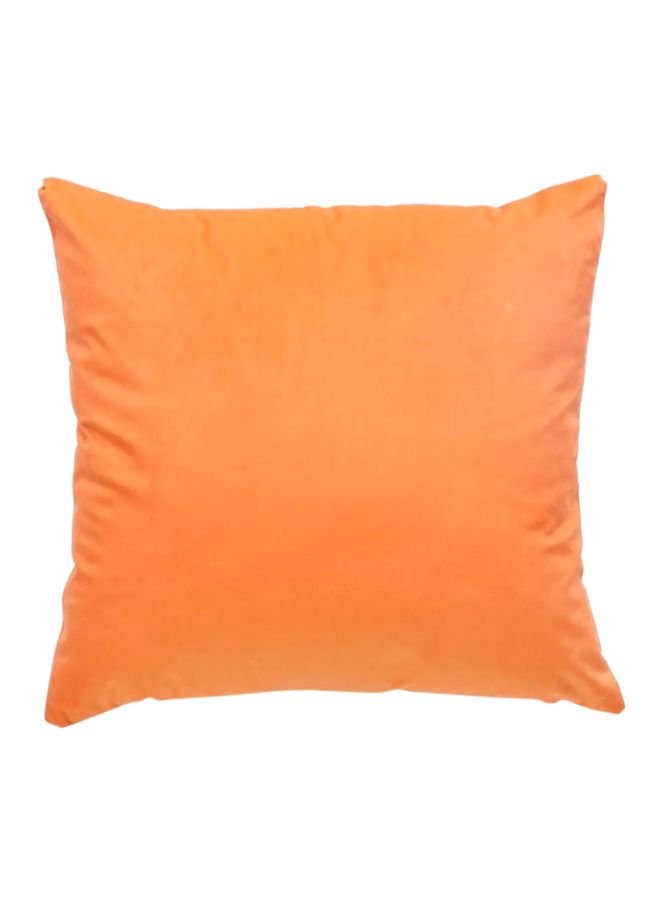 Solid Cushion Cover Orange 45x45cm