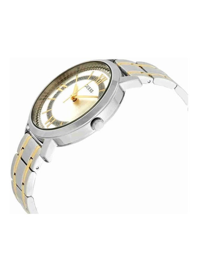GUESS Women's Montauk Water Resistant Analog Watch W0933L5 - 40 mm - Silver/Gold - Image 3