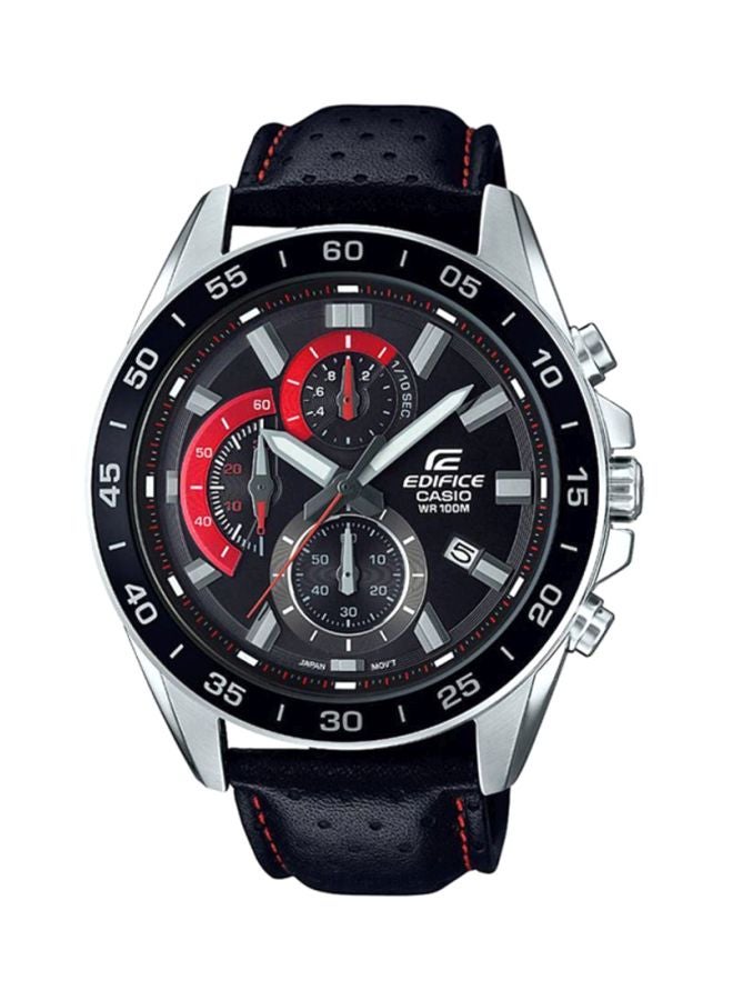 CASIO Men's Edifice Water Resistant Chronograph Watch EFV-550L-1AVUDF - 53 mm - Black - Image 1