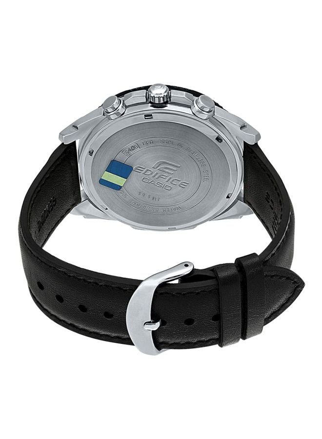 CASIO Men's Edifice Water Resistant Chronograph Watch EFV-550L-1AVUDF - 53 mm - Black - Image 2