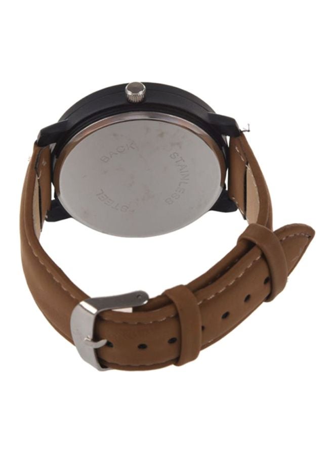 بلولانز ساعة يد بعقارب وسوار من الجلد طراز 643507 unisex - Image 2