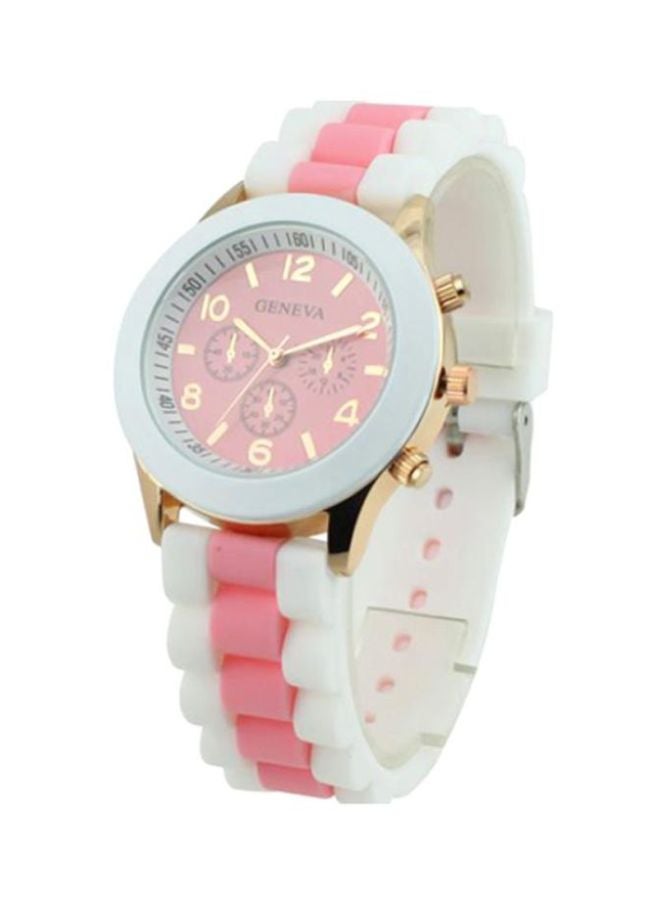 Bluelans Women's Silicone Analog Watch 7449 